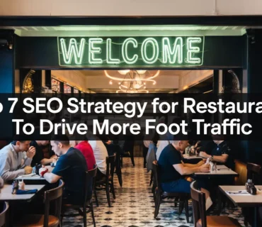 Top 7 SEO Strategy for Restaurants to Drive More Foot Traffic